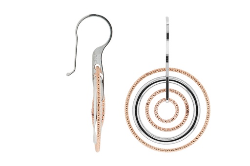 Silver 925 3d earring