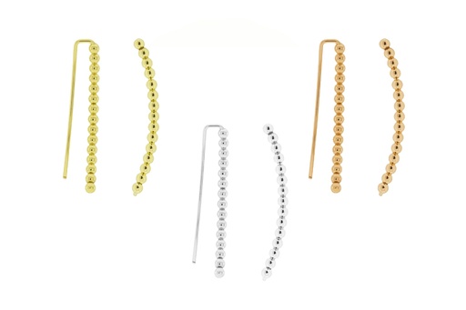 Silver 925  beads earring