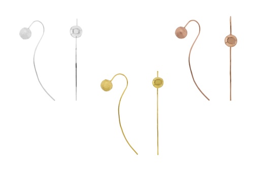 Silver 925  bead earring