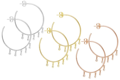 Silver 925 cz earring