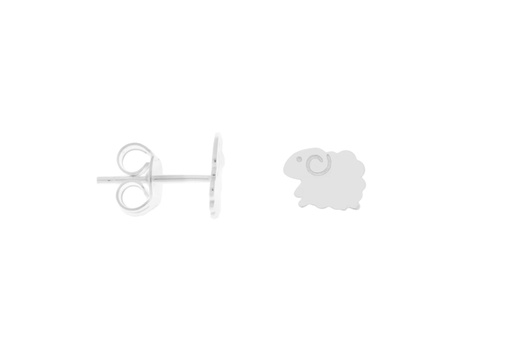 [1187300000PL] Silver 925 sheep earring