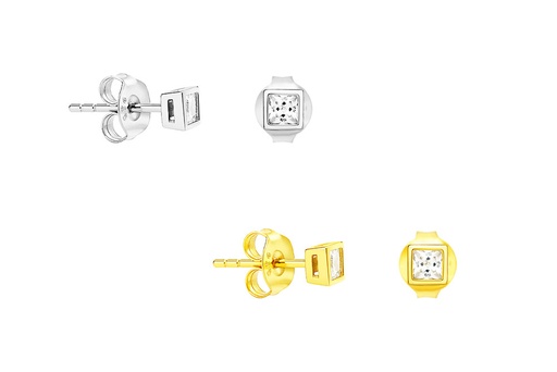 Silver 925 earring cz