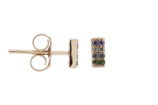 [119000003ZMC] Silver 925 earring cz