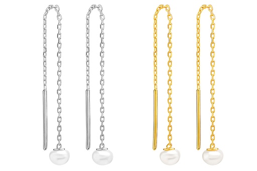 Silver 925 pearl earring