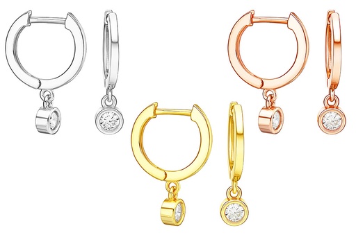 Silver 925 cz earring