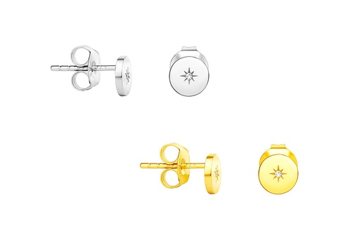 Silver 925 cz earring