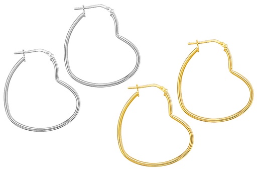 Silver 925 hoop earring