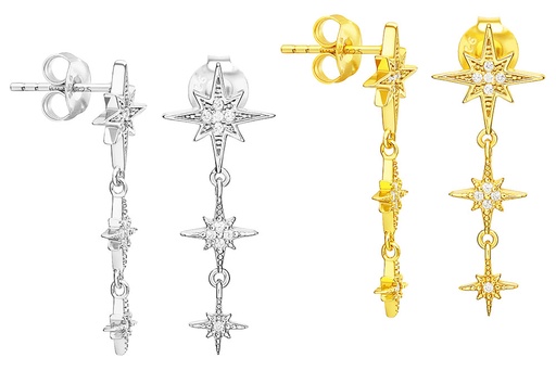 Silver 925 earring cz