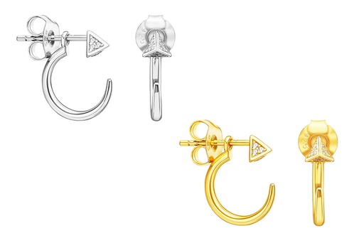 Silver 925 earring cz