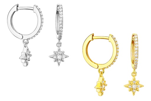 Silver 925 earring cz