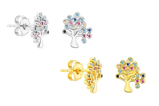 Silver 925 cz earring