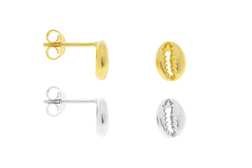 Silver 925 shell earring