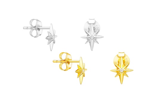 Silver 925 cz earring