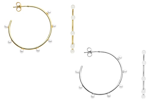 Silver 925 pearl earring