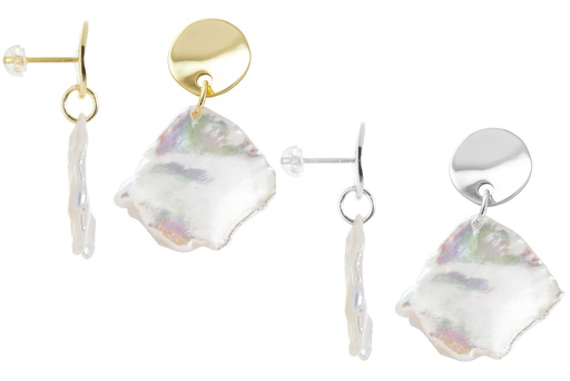 Silver 925 pearl earring