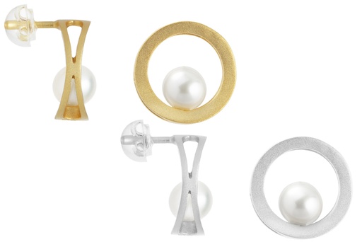 Silver 925 pearl earring