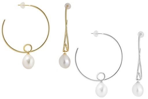 Silver 925 pearl earring