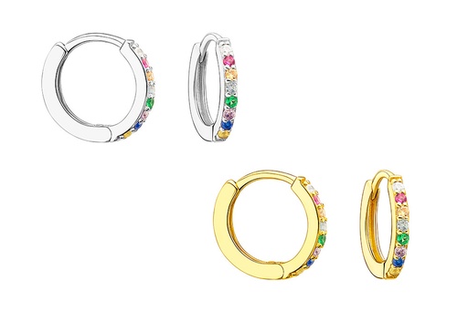 Silver 925 cz earring