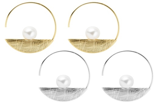 Silver 925 pearl earring