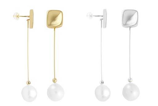 Silver 925 pearl earring