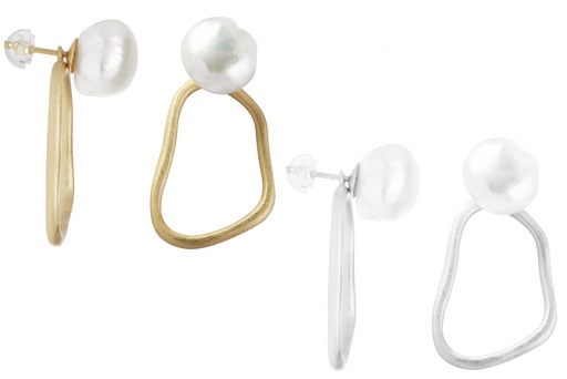Silver 925 pearl earring