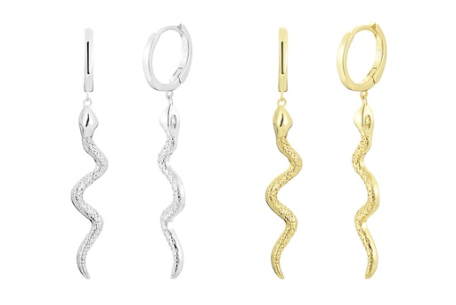 Silver 925 hoop earring