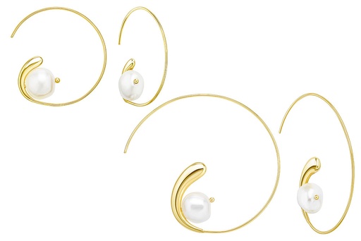 Silver 925 pearl earring