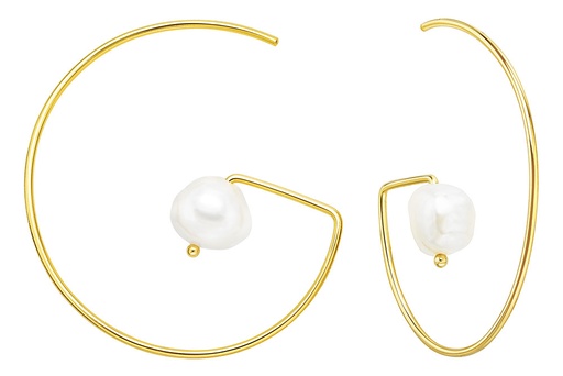 [143364002PBL] Silver 925 pearl earring