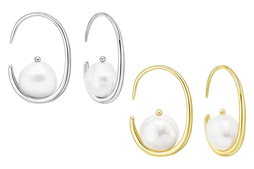 Silver 925 pearl earring