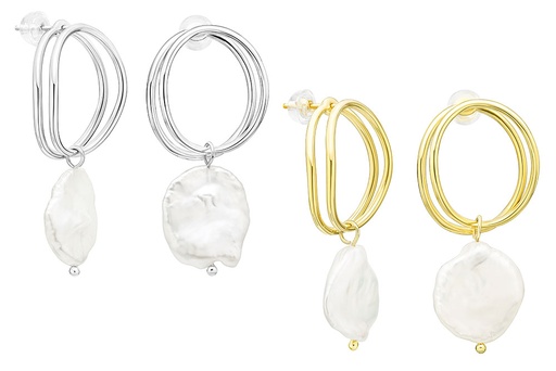 Silver 925 pearl earring