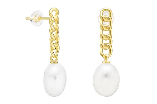 [143540002PBL] Silver 925 pearl earring