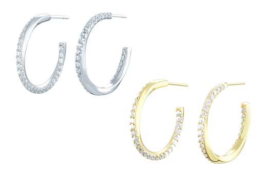 Silver 925 zirconia earring