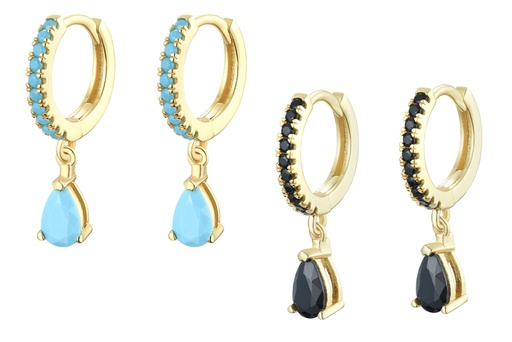 Silver 925 zirconia earring