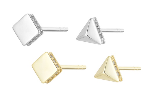 Sterling silver earring