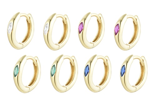 Silver 925 cz earring