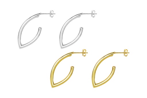 Sterling silver earring