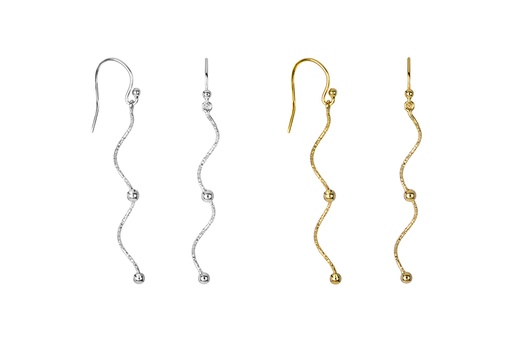 Sterling silver earring