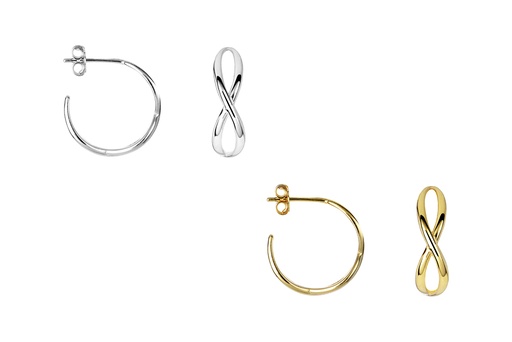 Sterling silver earring