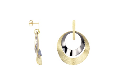 [16512E00BRRDDO] Sterling silver earring