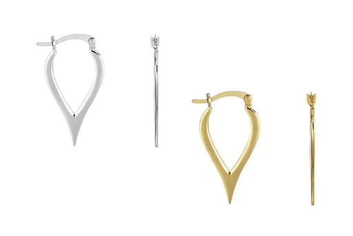 Terling silver earring