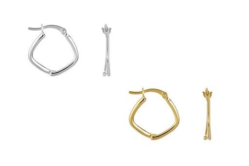 Sterling silver earring