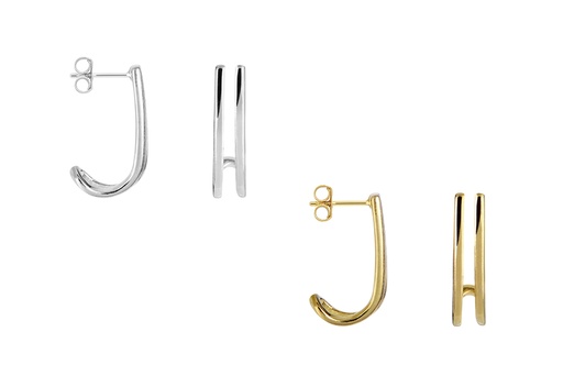 Sterling silver earring