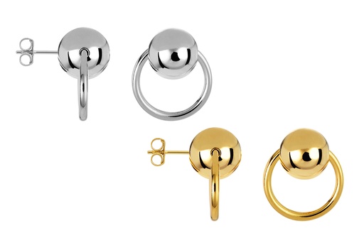 Sterling silver earring