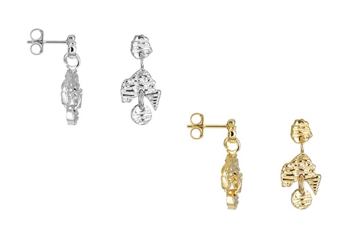 Sterling silver earring