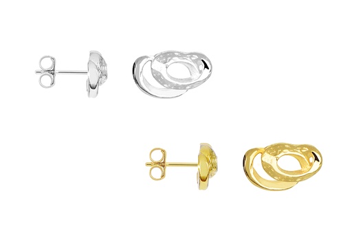 Sterling silver earring