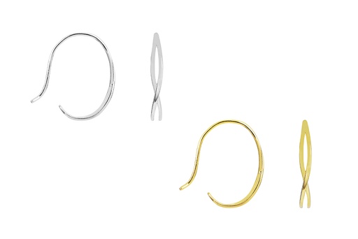 Sterling silver earring