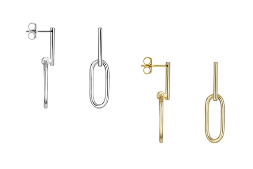 Sterling silver earring