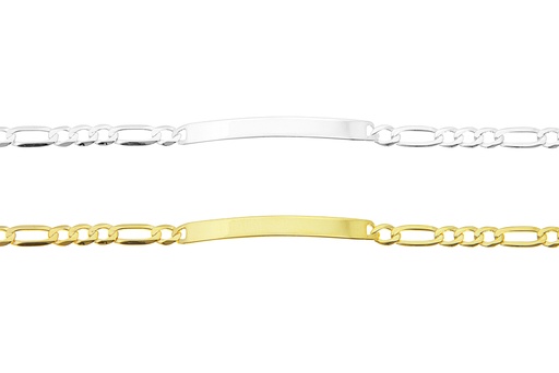 Id bracelet silver 925 18cm sterling silver