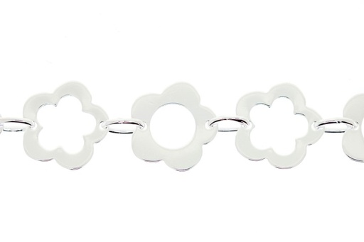 [06200P1800PL] Bracelet silver 925 flower