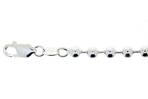 [0654701800PL] Bead brazalet 500 18cm sterling silver